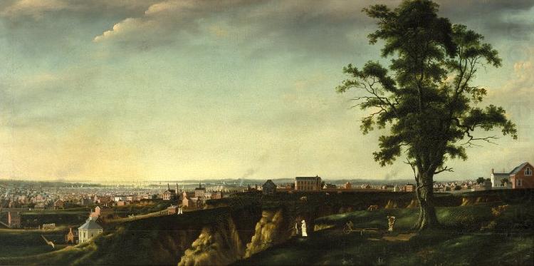 Francis Guy View of Baltimore from Chapel Hill china oil painting image